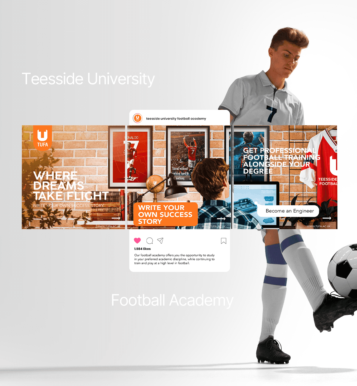 Building a Lead-Driven Digital Ecosystem for a UK University Football Academy