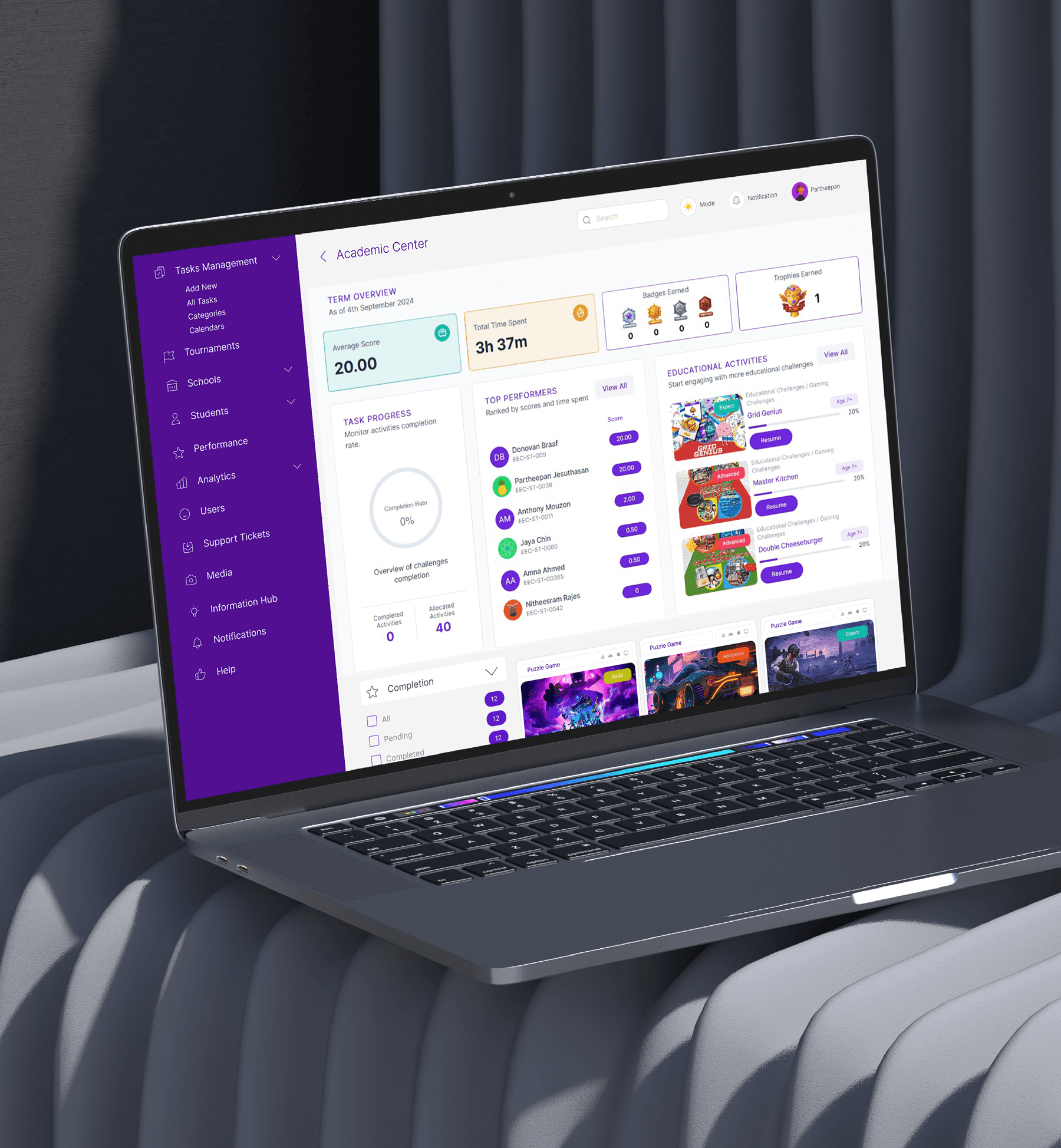 Launching a Global Cloud-First EdTech platform to learn Esports